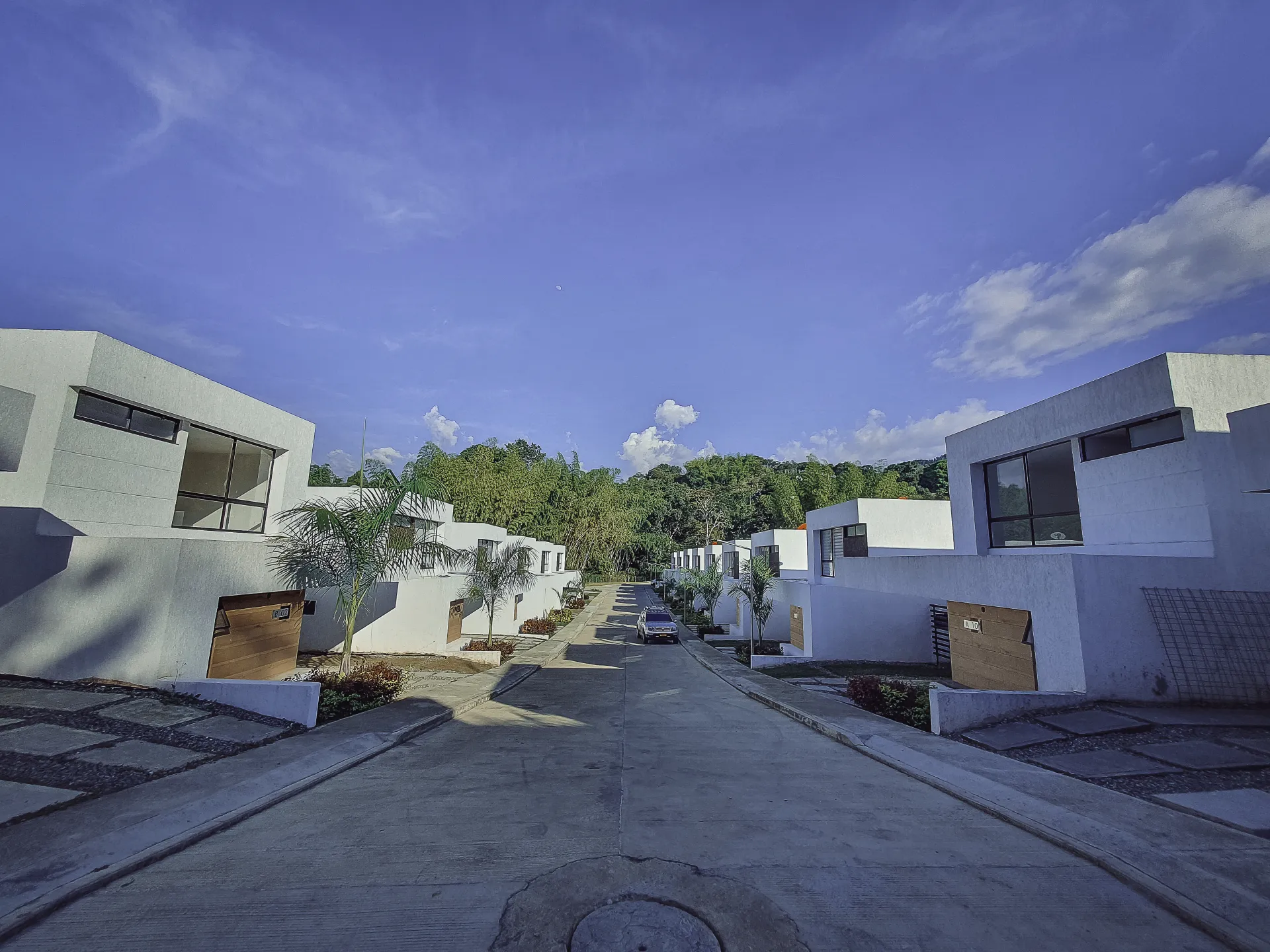 Calle interna del condominio Paraíso Campestre